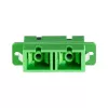 LogiLink Fiber Adapter SC Duplex, 12 τεμ., με φλάντζα, πράσινο