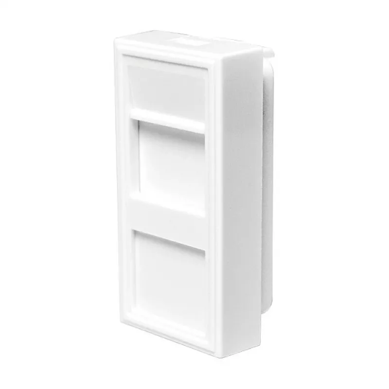 LOGILINK Γαλλικό Πλαίσιο Modular Insert 22,5x45 mm, Λευκό