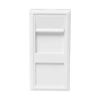 LOGILINK Γαλλικό Πλαίσιο Modular Insert 22,5x45 mm, Λευκό