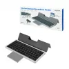 LogiLink ID0214 πληκτρολόγιο Bluetooth με touchpad, Bluetooth 5.1, 3 καναλιών, αφαιρούμενο κάλυμμα, γκρι