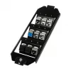 Logilink Keystone Ένθετο δαπέδου για 3 x 3 Keystone modules, Μαύρο