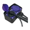 Logilink LPS214 Πολύπριζο, 2 πρίζες σούκο, IP44, Πάσσαλος εδάφους, Καλώδιο 2m