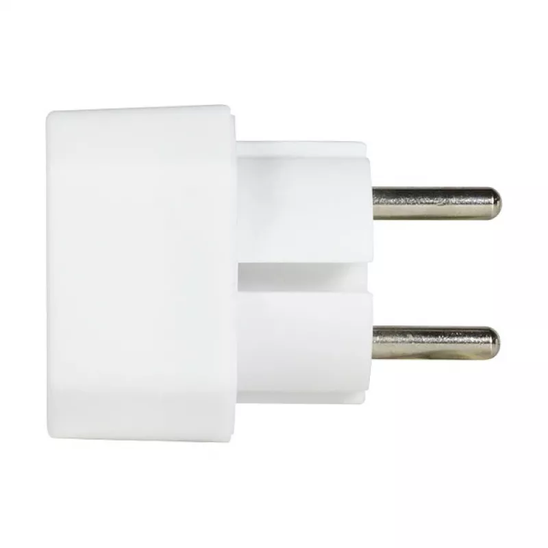 LogiLink LPS218 Αντάπτορας πρίζας Euro με 2 πρίζες, λευκός