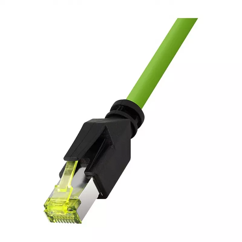 LogiLink M12 CAT6A Industrial Patchkabel, PUR, M12 X-kodiert σε RJ45, 20 m