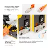 LogiLink αρθρωτό βύσμα RJ45 Cat.6A STP Pass Through, συσκευασία 10 τεμ.