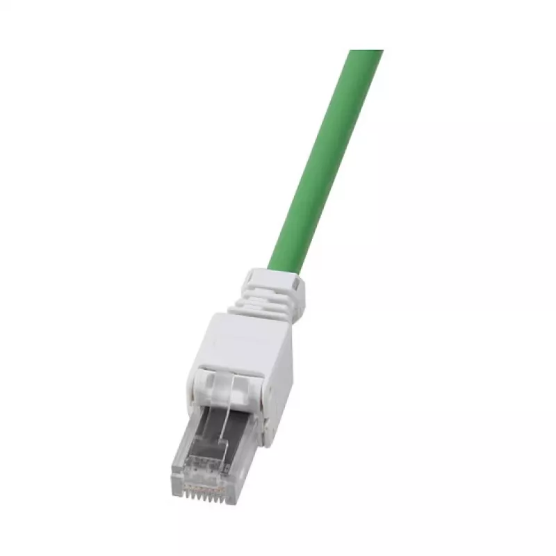 LogiLink αρθρωτό βύσμα RJ45 Cat.6A, UTP, χωρίς εργαλεία, λευκό