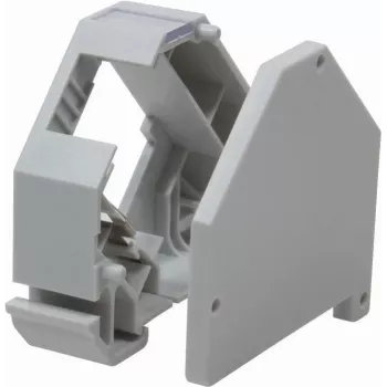 LogiLink MP0053 Προσαρμογέας ράγας DIN για 1x RJ45 Keystone module, Πλαστικό, Λευκό