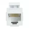 LogiLink NK4012W Cat.6 UTP Θηλυκό βύσμα Keystone, 2x RJ45, λευκό