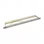 LogiLink NK4039 Keystone Patchpanel, 24 Θύρες, 0,5HE, θωρακισμένο, γκρι - τοποθέτηση σε rack 19 ιντσών