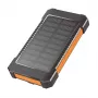 LogiLink PA0321 Solar Power Bank 6000 mAh με USB-C, IP65, Μαύρο