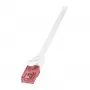 LogiLink PrimeLine Cat.6 U/UTP Καλώδιο patch από χαλκό, λευκό, 1,5 m