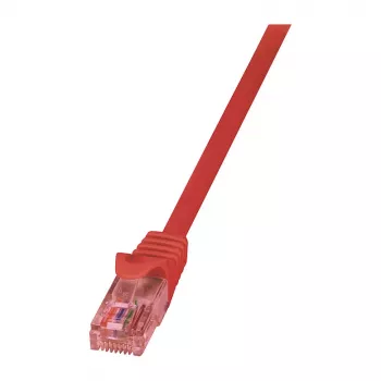 LogiLink PrimeLine Cat.6 U/UTP καλώδιο patch, χαλκός, κόκκινο, 5m