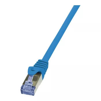 LogiLink PrimeLine Cat.6A S/FTP Καλώδιο patch, 0,25 m, μπλε