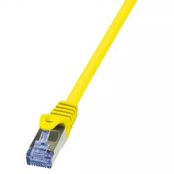 LogiLink PrimeLine Cat.6A S/FTP καλώδιο patch, 0,25 m, κίτρινο