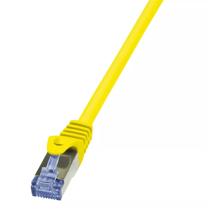 LogiLink PrimeLine Cat.6A S/FTP καλώδιο patch, 0,25 m, κίτρινο
