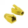 Logilink RJ45 Modular Plug Cable Boot 8mm κίτρινο – Snagless Strain Relief Boot (50 τεμ.)