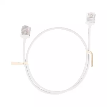 LogiLink Slim High-Flex Καλώδιο patch Cat.6A U/UTP, 5 m, Λευκό