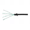 LogiLink Ultraflex SlimLine Cat6a S/FTP Καλώδιο Patch, 2m, Μαύρο (CQ9053S)