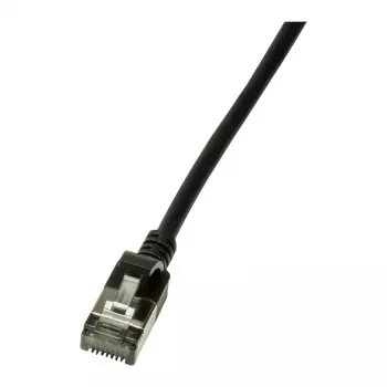 LogiLink Ultraflex SlimLine Cat6a S/FTP Καλώδιο Patch, 2m, Μαύρο (CQ9053S)
