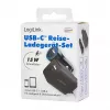 Logilink κιτ φόρτισης USB-A/C, 15 W, 1x USB-A, 1x USB-C, μαύρο