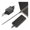 Logilink κιτ φόρτισης USB-A/C, 15 W, 1x USB-A, 1x USB-C, μαύρο
