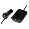Logilink Φορτιστής αυτοκινήτου USB, 2+2 θύρες, 24 W, μαύρο