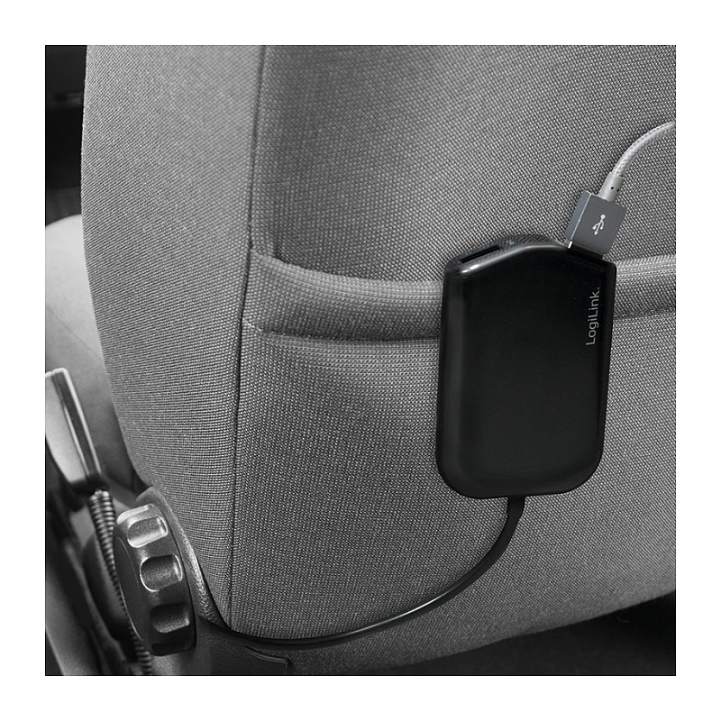 Logilink Φορτιστής αυτοκινήτου USB, 2+2 θύρες, 24 W, μαύρο