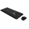 Logitech Advanced Combo Ασύρματο Σετ Πληκτρολογίου και Ποντικιού - Μαύρο