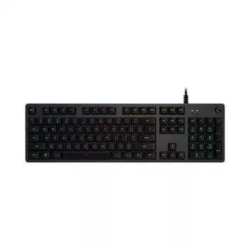 Logitech G512 Carbon Μηχανικό Gaming Πληκτρολόγιο - GX Brown Tactile, LIGHTSYNC RGB, USB-Passthrough, Αλουμίνιο Αεροσκαφών, Πλήρους Μεγέθους