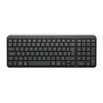 Logitech K250 Ασύρματο πληκτρολόγιο - Μαύρο - Πλήρες μέγεθος - QWERTY - Μεμβρανικά πλήκτρα - 2,4 GHz RF - Δέκτης Unifying USB - 2xAA μπαταρίες - 24 μήνες διάρκεια μπαταρίας - αδιάβροχο - ρυθμιζόμενα ποδαράκια κλίσης - Windows/macOS/Chrome OS