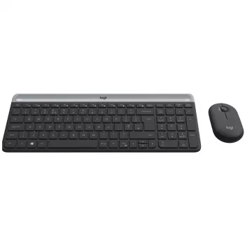 Logitech MK470 Slim Combo - Γραφίτης