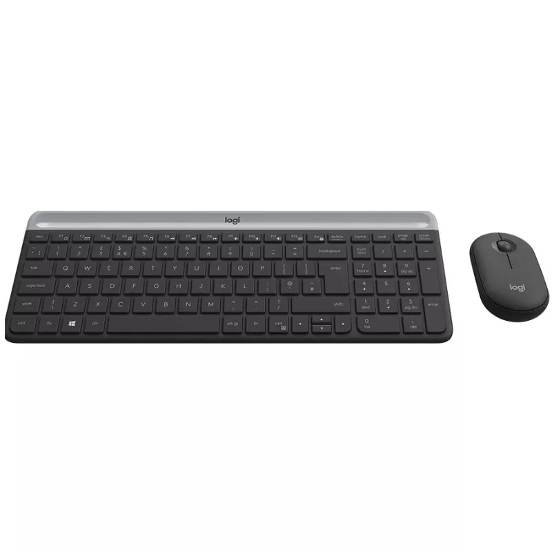 Logitech MK470 Slim Combo - Γραφίτης