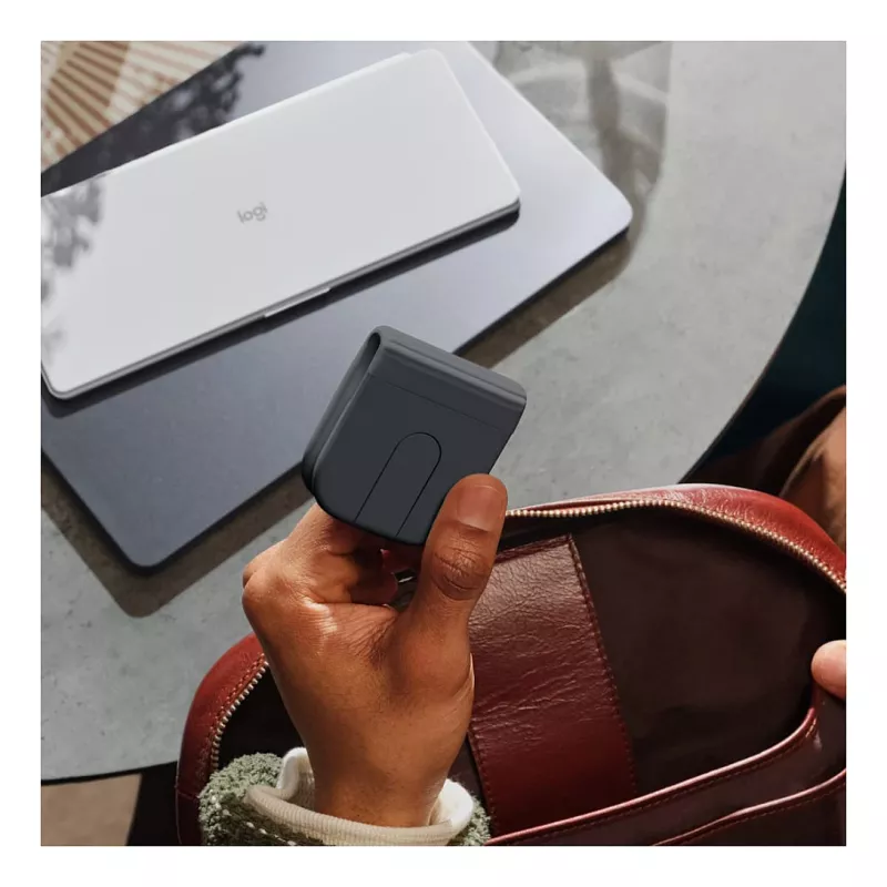 Logitech Mobi Fold Graphite ασύρματο ποντίκι Bluetooth