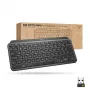 Logitech MX Keys Mini for Business ασύρματο πληκτρολόγιο, Graphite, Swiss (CH) Layout