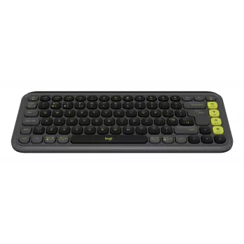 Logitech POP Icon Keys ασύρματο πληκτρολόγιο, Graphite (UK)