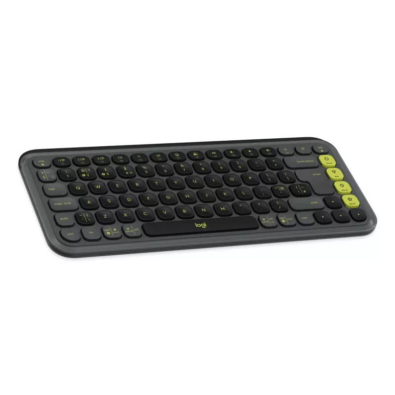 Logitech POP Icon Keys ασύρματο πληκτρολόγιο, Graphite (UK)