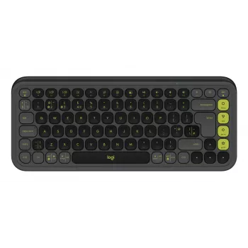 Logitech POP Icon Keys ασύρματο πληκτρολόγιο, Graphite (UK)