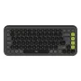 Logitech POP Icon Keys ασύρματο πληκτρολόγιο, Graphite (UK)