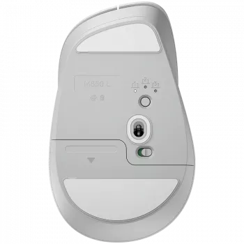 Logitech Signature Comfort Plus M850L Ασύρματο Ποντίκι - Off-White - Bluetooth