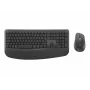 Logitech Signature Comfort Plus MK880 Desktop Combo γραφίτης QWERTZ