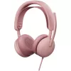 Logitech Zone Wired 2 headset, ροζ