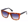 LOZZA SL4006M5209BG Ασεξ γυαλιά ηλίου - Μαύρος σκελετός ασετάτ, γκρι φακοί πολυανθρακικού, προστασία UV400, πλάτος φακού 52 mm