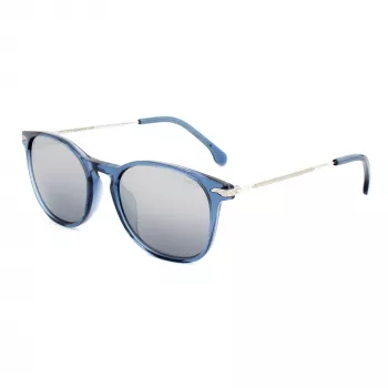 LOZZA SL4159M-955X unisex ορθογώνιο γυαλί ηλίου μαύρο γκρι φακοί 52mm