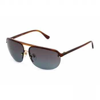 LOZZA SL4260-650706 Ανδρικά Ορθογώνια γυαλιά ηλίου Dark Havana Γκρι
