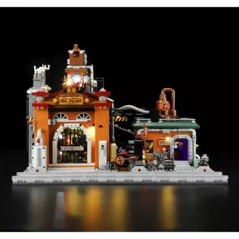Lumibricks Steampunk Erzfabrik σετ δομικών στοιχείων LED