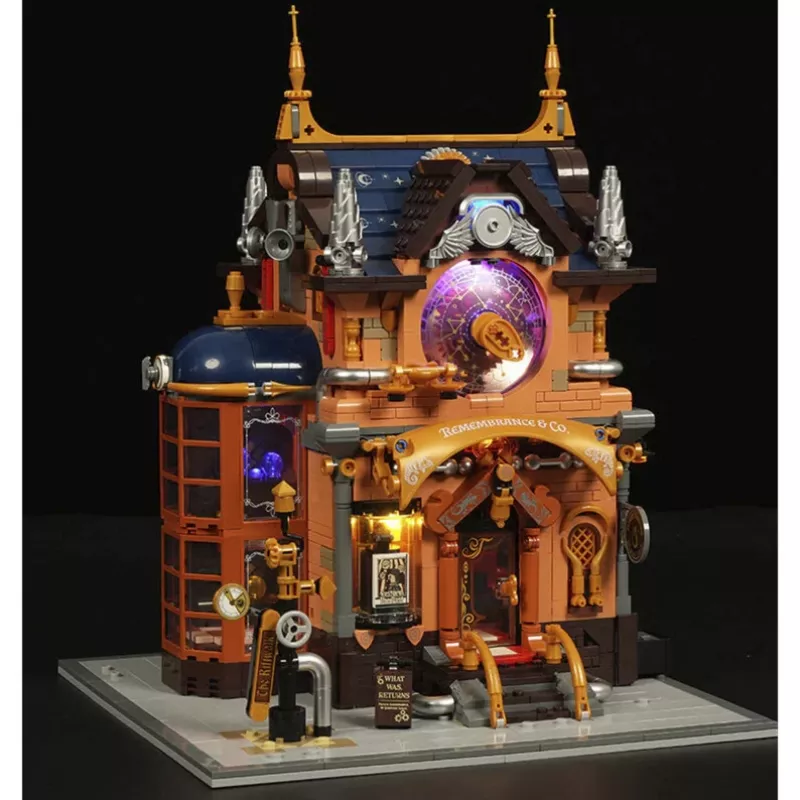 Lumibricks Steampunk Memory Shop DIY Μινιατούρα κουκλόσπιτο - σετ συναρμολόγησης