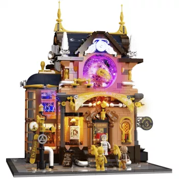 Lumibricks Steampunk Memory Shop DIY Μινιατούρα κουκλόσπιτο - σετ συναρμολόγησης