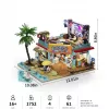 Lumibricks Surfshop Σετ Δομικών Τούβλων με Φωτισμό