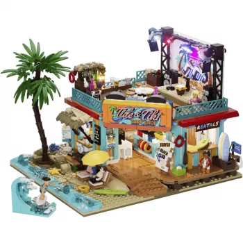 Lumibricks Surfshop Σετ Δομικών Τούβλων με Φωτισμό