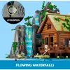 Lumibricks Waterfall Hut Σετ Δόμησης με Φωτισμό LED